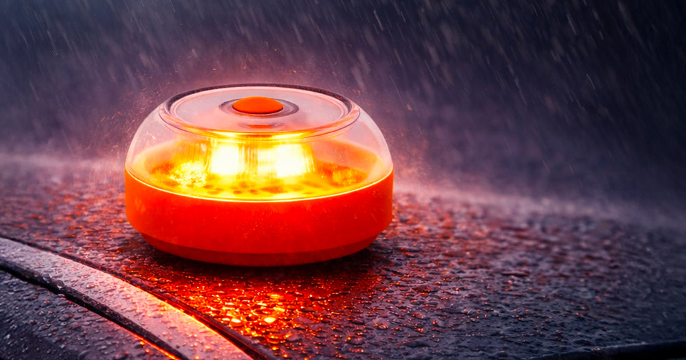 baliza v16 lluvia