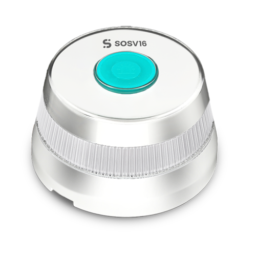 Baliza V16 - SOSV16 Blanca Conectada a Telefónica y DGT